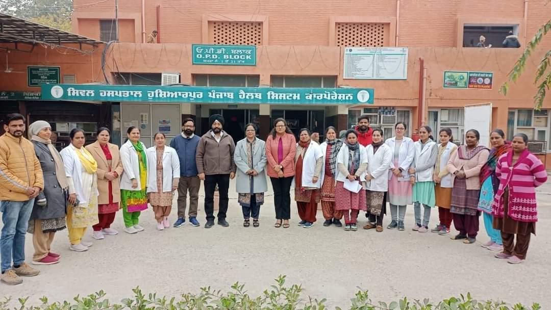 The district hospital of Hoshiarpur won the second place from across the state - Dr. Swati